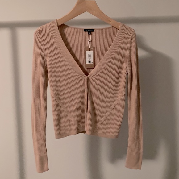 ✨NWT✨ Dynamite Camel Cardigan - Picture 1 of 2